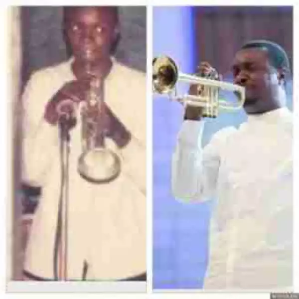 Nathaniel Bassey Shares Throwback Photo, Says He Was To Become A Comedian